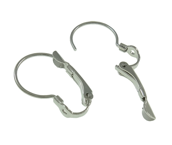 20 Ohrhaken Fischhaken Ohrring Ohrfeder Altsilber 18mm Schmuckteile M402b Ebay